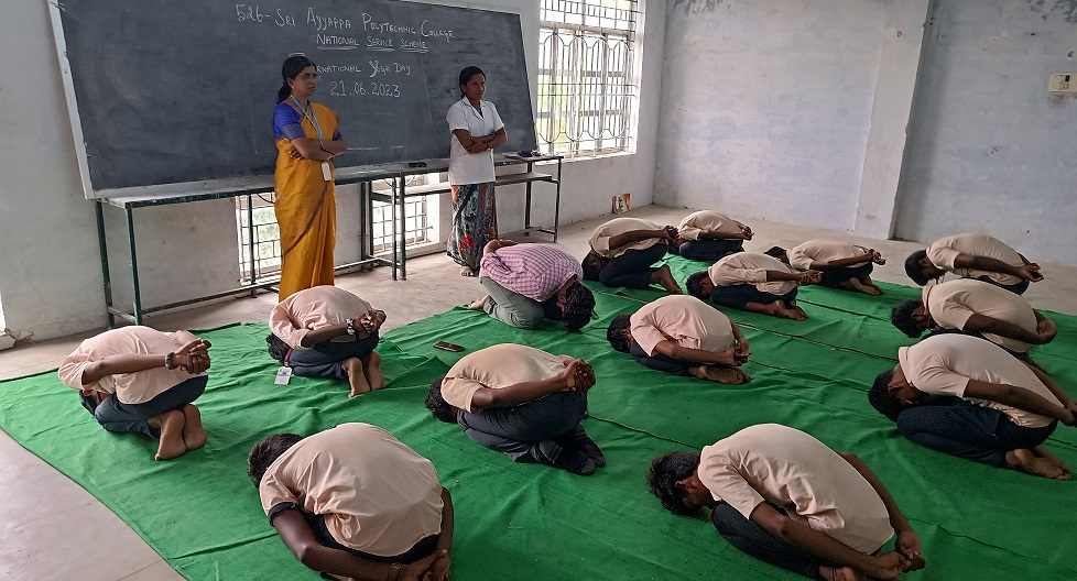 International Yoga Day Program by NSS